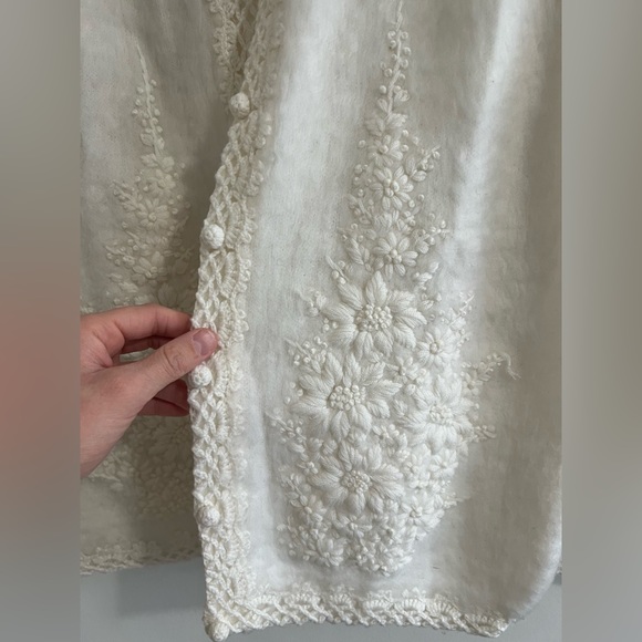 Vintage Bridal Embroidered Wedding Cardigan - Picture 3 of 5